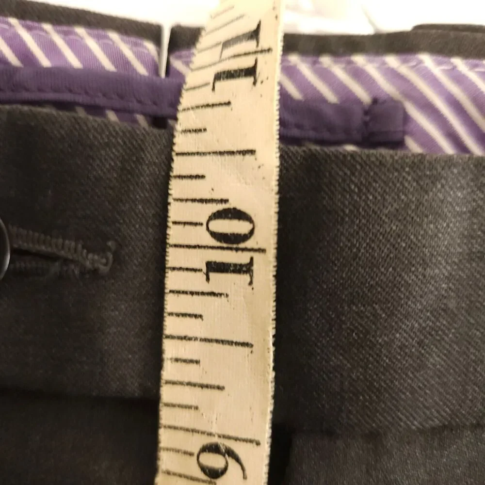 Riviera Jack Victor Loro‎ Piana Super 130s Wool Dress Pants Men's 36x30.5